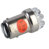 Cabletech Avtomobilska žarnica G18,5, 9 x LED, 12 V, rdeča u