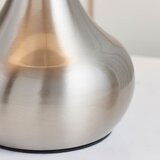  Endon 61192 - prigušiva stona lampa PICCADILLY 1xE14/40W/230V mat hrom/siva | Eponuda.com