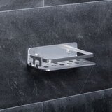 Tatay zidna pravokutna polica Serenity 20x10x5,5 cm aluminij srebrna | shoptok.hr