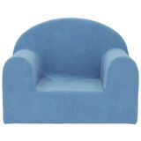  Otroški kavč moder mehak pliš, (21038275) | Shoptok.si