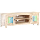 TV ormarić 120 x 30 x 40 cm od grubog bagremovog drva | shoptok.hr