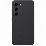 Samsung original usnjen ovitek EF-VS916LBE za Galaxy S23 Plus 5G - črn Cene