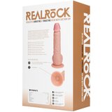 REALROCK sesalni vibrator - naravna barva (20,5 cm) | Shoptok.si