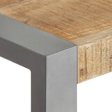  Blagovaonski stol 70 x 70 x 75 cm od masivnog grubog drva manga | Eponuda.com