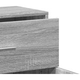  Komoda siva boja hrasta 60 x 31 x 70 cm od konstruiranog drva | shoptok.hr