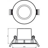Philips KOMPLET 3x LED prigušiva kupatilska svetla LED/5W/230V 2700K IP65 | Eponuda.com