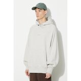 Vans Pamučna dukserica Premium Standards Hoodie Fleece LX za muškarce, boja: bež, s kapuljačom, melanž, VN000GZ1RKZ1 | shoptok.hr
