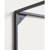 Kave Home Crna/u prirodnoj boji polica od masivne jele 90 cm Elisha – | shoptok.hr