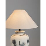 Nova Luce Bijela/siva stolna lampa keramička s tekstilnim sjenilom (visina 55 cm) Lupe – | shoptok.hr