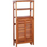  3-dijelni sklopivi bistro set od masivnog bagremovog drva | Shoptok.si