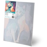 Massido platno s temeljnom bojom i uzorkom na okviriću 40x50 cm mačka | shoptok.hr