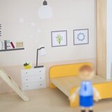  Drvena kućica za lutke Viga set s lutkama i dodacima | shoptok.hr