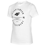 4f Majice s kratkimi rokavi JTSM003 Bela | Shoptok.si