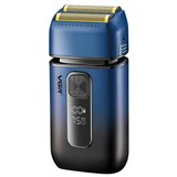 SARAHE VGR V-362 5W USB električni brivnik z vmesnim gibanjem in strižnikom za plešaste lase (temno moder), (22149875) | Shoptok.si