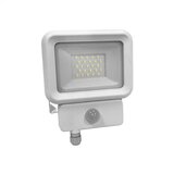 Prosto LED reflektor, sa PIR senzor, 20W, Beli | ePonuda.com