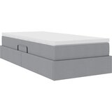  Krevet s madracem i skladištem Svijetlo siva 100 x 200 cm | shoptok.hr