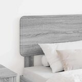  Vzglavje z vzglavjem Siva Sonoma 75 cm Konstruiran les, (5000110422) | Shoptok.si