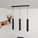  LED luster na sajli TUBA 3xGU10/4,8W/230V crna | Eponuda.com