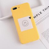  Ovitek za iPhone X/XS | Rumen, Smiley | Shoptok.si