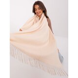 Wool Fashion Italia Scarf-AT-SZ-23185.62P-light beige | Shoptok.si
