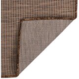 Furnova Zunanja preproga ploščato tkanje 200x280 cm rjava, (21930628) | Shoptok.si