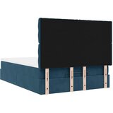 Otomanski krevet s madracima tamnoplavi 140x190 cm baršunasti | shoptok.hr