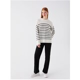 LC Waikiki Crew Neck Striped Long Sleeve Women&#039;s Knitwear Sweater | Shoptok.si