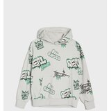 Sinsay Hoodie majica loose fit s motivom grafita Slike