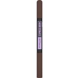 Maybelline new york express brow satin duo olovka za obrve dark brown 04 Cene