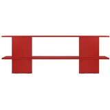 noo.ma Crveni metalni regal 160x57x37 cm Hes – | shoptok.hr