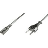 Digitus tok priključni kabel [1x evropski moški konektor - 1x ženski konektor za manjše naprave C7] 1.20 m črna, (20414076) | Shoptok.si