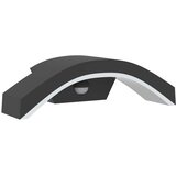  Vanjska LED zidne svjetiljke sa senzorom crne aluminij | shoptok.hr