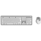  182676 KMW-700 bezicnz tast. +mis white/silver Cene