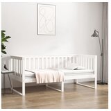  Dnevni ležaj bijeli 90 x 190 cm od masivne borovine | shoptok.hr