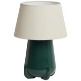 Kave Home Zelena/slonokoščena keramična namizna svetilka (višina 45,5 cm) Odra – Cene