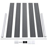  Vrtna ograda od WPC-a 699 x 106 cm siva | shoptok.hr