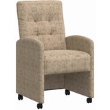  Blagovačke stolice s kotačima 2 pcs Svjetlosiva 58 x 67 x 97 cm | shoptok.hr