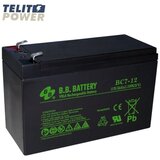 BB Tech Akumulator 12V 7Ah BC7-12 BB Battery terminal T2 Cene
