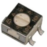 Bourns kermet trim potenciometar, 100 kω, 0,25 w, smd, gornji, 3314G-1-104E cermet trimer 0.25 w 100 kΩ 210 ° 240 ° 1 st. Cijene