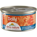 Daily Varčno pakiranje Almo Nature Menu 24 x 85 g - Mousse z ribo iz oceana Cene