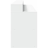  Radni stol LED bijeli 200 x 55 x 91 cm od konstruiranog drva | Eponuda.com