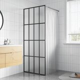Pregrada za tuširanje od mutnog kaljenog stakla 90 x 195 cm | shoptok.hr