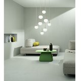  Ondaluce - Visilica na sajli JEWEL 1xE14/10W/230V prečnik 17 cm zlatna/bela | Eponuda.com