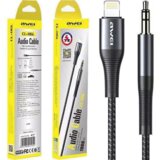 Awei ADAPTER CL-116L ZA LIGHTNING JACK 3,5 MM ZA IPHONE TEMNO SIV, (21967150) Cene