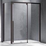 Karag Tuš kabina Santorini 500 Nero - 90x130 | Shoptok.si