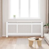  Pokrov za radijator MDF bijeli 205 cm | shoptok.hr