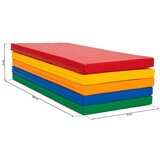 Mekane jastučiće za djecu, dim. 100 x 50 x 50 (vedre boje) | shoptok.hr