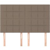  Uzglavlja 4 kom smeđesivi 72 x 5 x 78/88 cm od tkanine | shoptok.hr