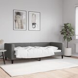 vidaXL Raztegljiva postelja temno siva 80x200 cm blago Cene