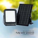  LED solarni reflektor LED/10W/3,7V IP65 4000K crne boje + daljinski upravljač | Eponuda.com